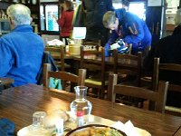 2014-01-07 12.58.13  lunch at La Plaine Dranse, Châtel